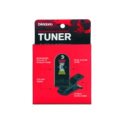 D'Addario Accessories PW-CT-24 PW EQUINOX Genopladelig Tuner