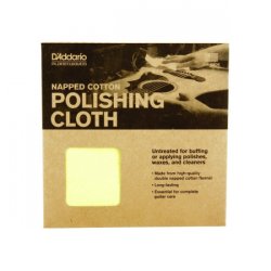 D'Addario Accessories PWPC2 Polish Cloth (Un-treated)