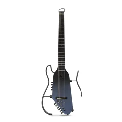 Donner HUSH-I PRO Silent Travel Elektrisk Guitar m/18 indbyggede effekter inkl. taske &amp; tilbeh�r (Space Fly)