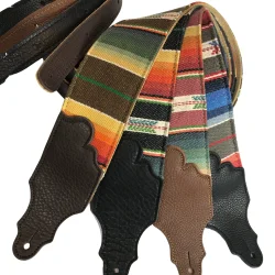 Franklin Strap FSCL-SB-CA 3&Prime; Saddle Blanket 3� Sadelt�ppe m/l�der ender Guitarrem/Skulderrem