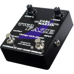 Carl Martin Two Faze Dobbelt Fhaseshiftn Guitar Effekt Pedal (designet af Holm Malmquist)