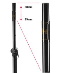 Hercules SS200BB hjtalerstativ 2 stk