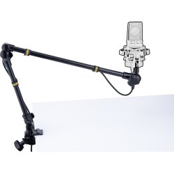 Hercules DG107B podcast-mikrofon- og kameraarmstativ