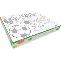 NINO Percussion NINO951-MYO Cajon Kit Lav Din Egen Cajon (baltisk birk, natural)