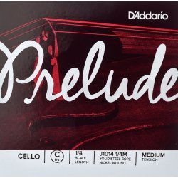 D'Addario Orchestral J1014 1/4M C 1/4 Medium Tension Cello streng
