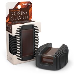 D'Addario Orchestral DRGBK-VR300 Rosin Guard with Natural Dark Rosin (VR300) harpiks
