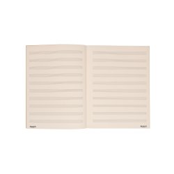 D'Addario Orchestral B12S-48 Spiral notesbog, 48 sider 12 stave/side