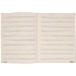 D'Addario Orchestral B10S-48 Spiral notesbog, 48 sider 10 stave/side