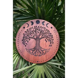 Meinl Sonic Energy RDS10MTOL Regn Disk 12" / 30,5 cm Stream Sound (Moon Phases &amp; Tree Of LIfe) inkl. tilbeh�r