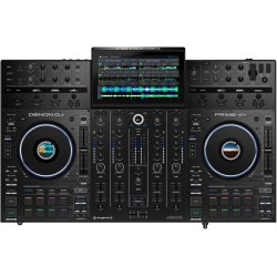 Denon DJ PRIME 4+ Professionel Stand-Alone 4-decks DJ-Controller (Black)