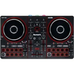 Numark Party Mix III 2-deck DJ Controller m/Lysshow, Stems-kontrol &amp; Bluetooth MIDI