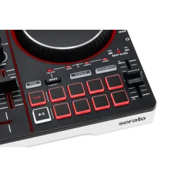 Numark Party Mix III 2-deck DJ Controller m/Lysshow, Stems-kontrol &amp; Bluetooth MIDI