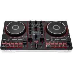 Numark Party Mix III 2-deck DJ Controller m/Lysshow, Stems-kontrol &amp; Bluetooth MIDI