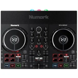 Numark Party Mix Live DJ Controller m/Indbygget Lysshow &amp; H�jttalere