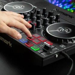 Numark Party Mix Live DJ Controller m/Indbygget Lysshow &amp; H�jttalere