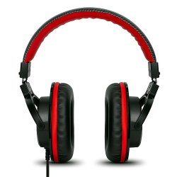 Numark HF175 Professionel 32 Ohm DJ-hovedtelefon m/over-ear 180 graders vendbare kopper