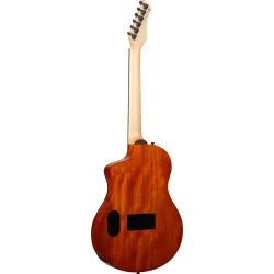 Ortega RTPG-LS2  TourPlayer Serien Nylonstrenget Guitar m/mikrofon, thin body &amp; slim neck inkl. taske (Bermuda)