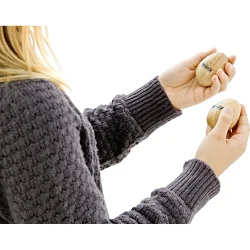 NINO Percussion NINO562-2 Tr� �gge Shaker Par (2 stk, small) 