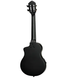 Ortega RTPS-U-SBK TourPlayer Serien Tenor Ukulele m/mikrofon inkl taske (Matte Sort)