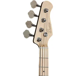 Beaton Prominent Shortscale BK 3/4 Strrelse 4-strenget Elektrisk Brne Bas (Sort) 