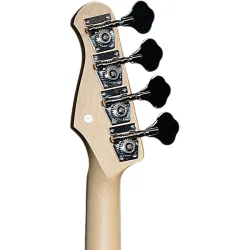 Beaton Prominent Shortscale BK 3/4 Strrelse 4-strenget Elektrisk Brne Bas (Sort) 