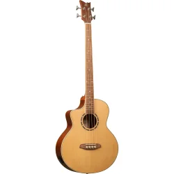 Ortega D7CE-4-L Venstreh�ndet 4-strenget Akustisk Bas m/mikrofon &amp; cutaway (Spruce/ Mahogany Natural)