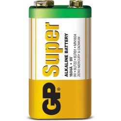 GP Batteries 6LR61/9V-20PACK Super Alkaline 9V Batterier Bulk-Pack 20 stk