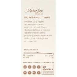 D'Addario Woodwinds RMLP5BCL300 M.Lurie Premium Bb-Klarinet r�rblad 5-p. 3