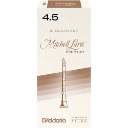 D'Addario Woodwinds RMLP5BCL450 M.Lurie Premium Bb-Klarinet rrblad 5-p. 4.5
