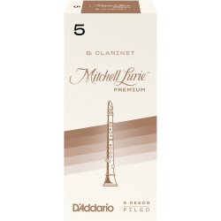 D'Addario Woodwinds RMLP5BCL500 M.Lurie Premium Bb-Klarinet r�rblad 5-p. 5