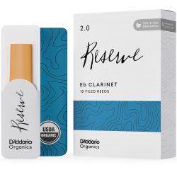 D'Addario Woodwinds ODBR1020 Org. Reserve Eb Klarinet rrblad 10-p 2.0