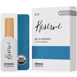 D'Addario Woodwinds ODCR1020 Org. Reserve Bb Klarinet rrblad 10-p. 2.0
