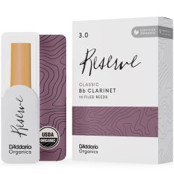 D'Addario Woodwinds ODCT1030 Org. Reserve Classic Bb Klarinet rrblad 10-p 3.0