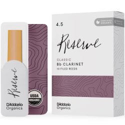 D'Addario Woodwinds ODCT1045 Org. Reserve Classic Bb Klarinet rrblad 10-p 4.5
