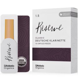 D'Addario Woodwinds ORCR1015D Org. Reserve Classic German Klarinet r�rblad10-p 1.5