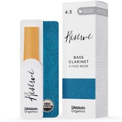 D'Addario Woodwinds ODER0545 Reserve Bas-klarinet rrblad 5-p 4.5
