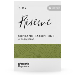 D'Addario Woodwinds ODIR10305 Org. Reserve Sopran-sax rrblad 10-p 3.0+