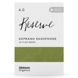 D'Addario Woodwinds ODIR1040 Org. Reserve Sopran-sax r�rblad 10-p 4.0