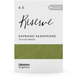 D'Addario Woodwinds ODIR1045 Org. Reserve Sopran-sax r�rblad 10-p 4.5