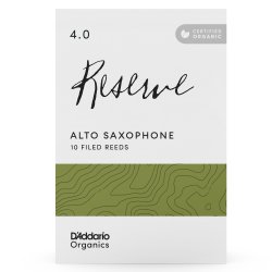 D'Addario Woodwinds ODJR1040 Org. Reserve Alt-sax r�rblad 10-p 4.0