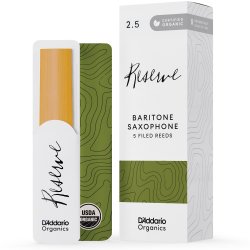 D'Addario Woodwinds ODLR0525 Org. Reserve Baritone-sax r�rblad 5-p 2.5