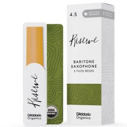 D'Addario Woodwinds ODLR0545 Org. Reserve Baritone-sax r�rblad 5-p 4.5