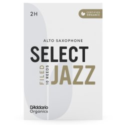 D'Addario Woodwinds ORSF10ASX2H Org. Select Jazz Filed Alt-sax r�rblad 10-p. 2H