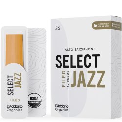 D'Addario Woodwinds ORSF10ASX3S Org. Select Jazz Filed Alt-sax r�rblad 10-p. 3S