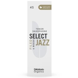 D'Addario Woodwinds ORSF05TSX4S Org. Select Jazz Filed Tenor-sax r�rblad 5-p. 4S