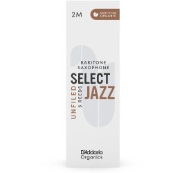 D'Addario Woodwinds ORRS05BSX2M Org. Select Jazz Un-Filed Baritone r�rblad 5-p. 2M