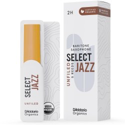 D'Addario Woodwinds ORRS05BSX2H Org. Select Jazz Un-Filed Baritone r�rblad 5-p. 2H