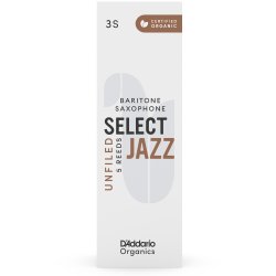 D'Addario Woodwinds ORRS05BSX3S Org. Select Jazz Un-Filed Baritone r�rblad 5-p. 3S