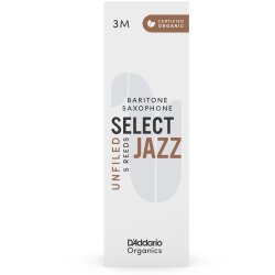 D'Addario Woodwinds ORRS05BSX3M Org. Select Jazz Un-Filed Baritone r�rblad 5-p. 3M