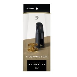 D'Addario Woodwinds HSS1G H-Ligature + kapsel Sopransax